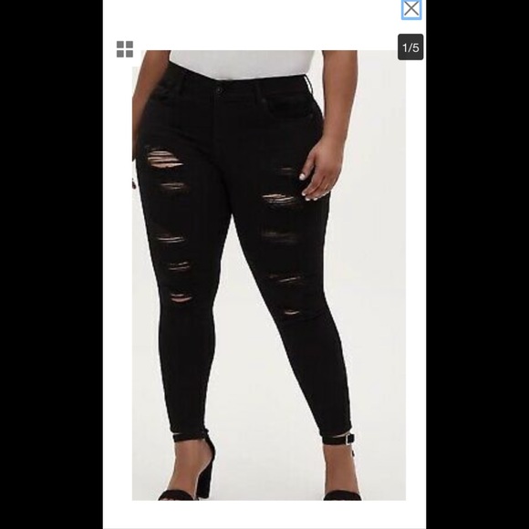 torrid Denim - Bombshell Skinny Premium Jeans~ Black